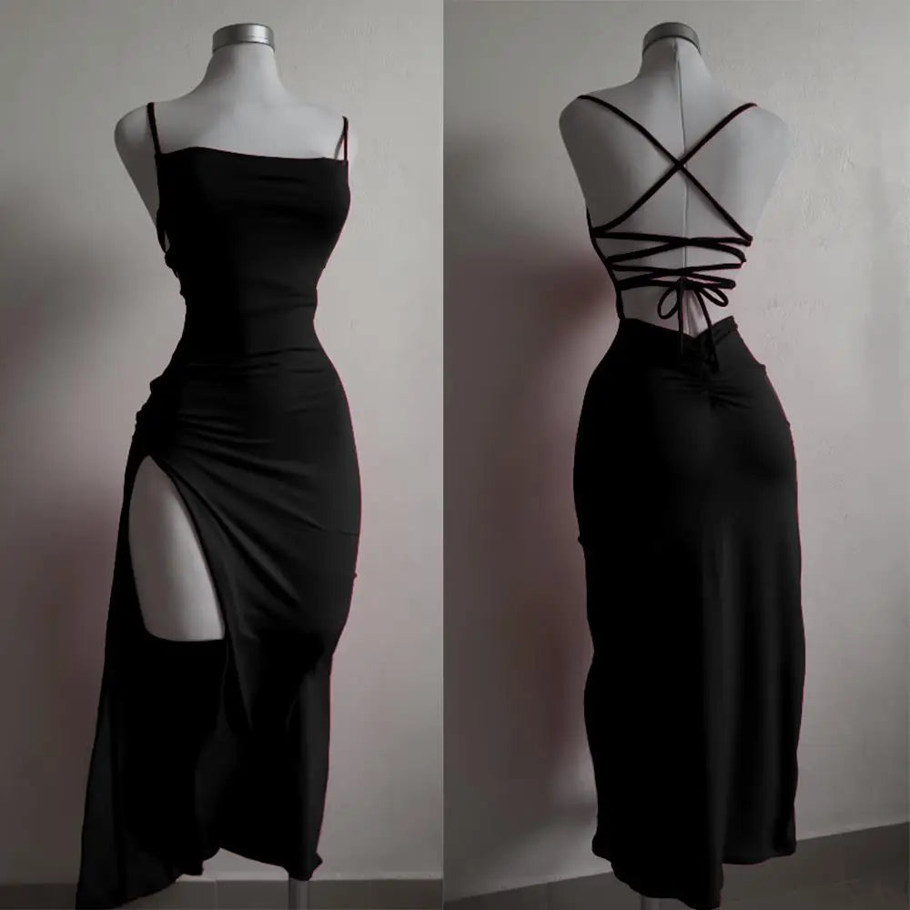 Summer Sensation Halter Strap Dress