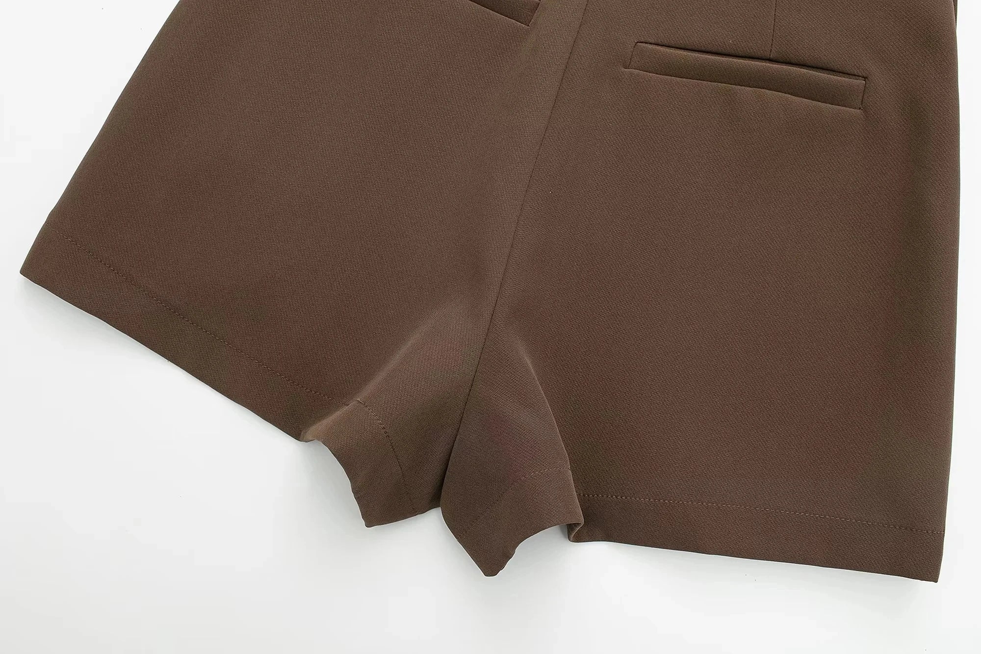 Elegant High Waist Asymmetric Skort - Summer Essential