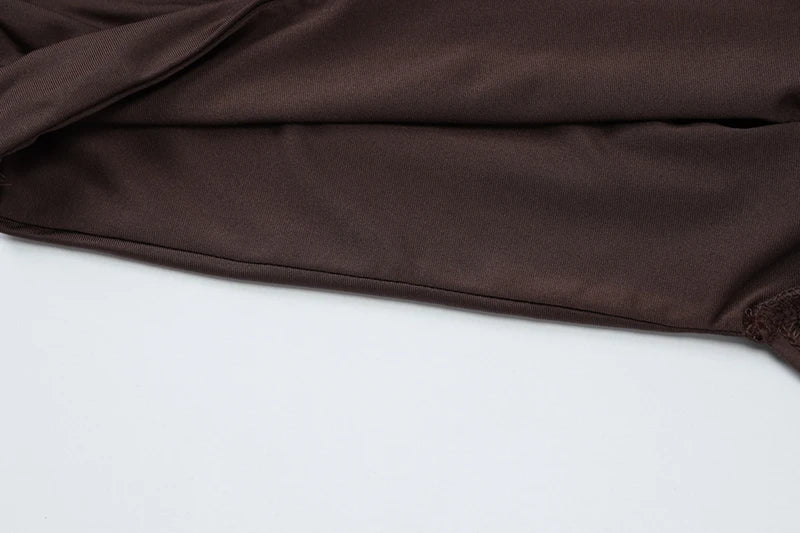 Elegant Draped Ruched Mini Dress for Women