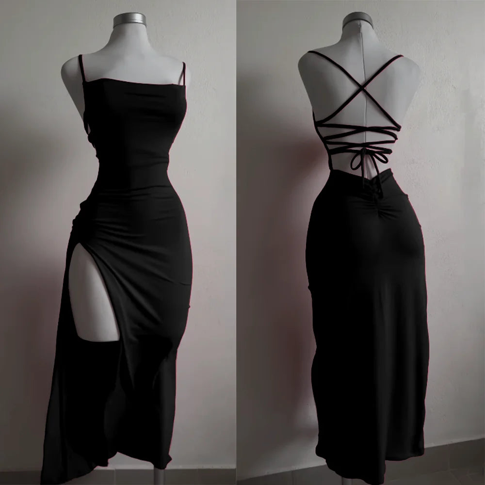Summer Sensation Halter Strap Dress