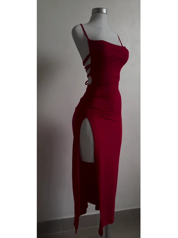 Summer Sensation Halter Strap Dress