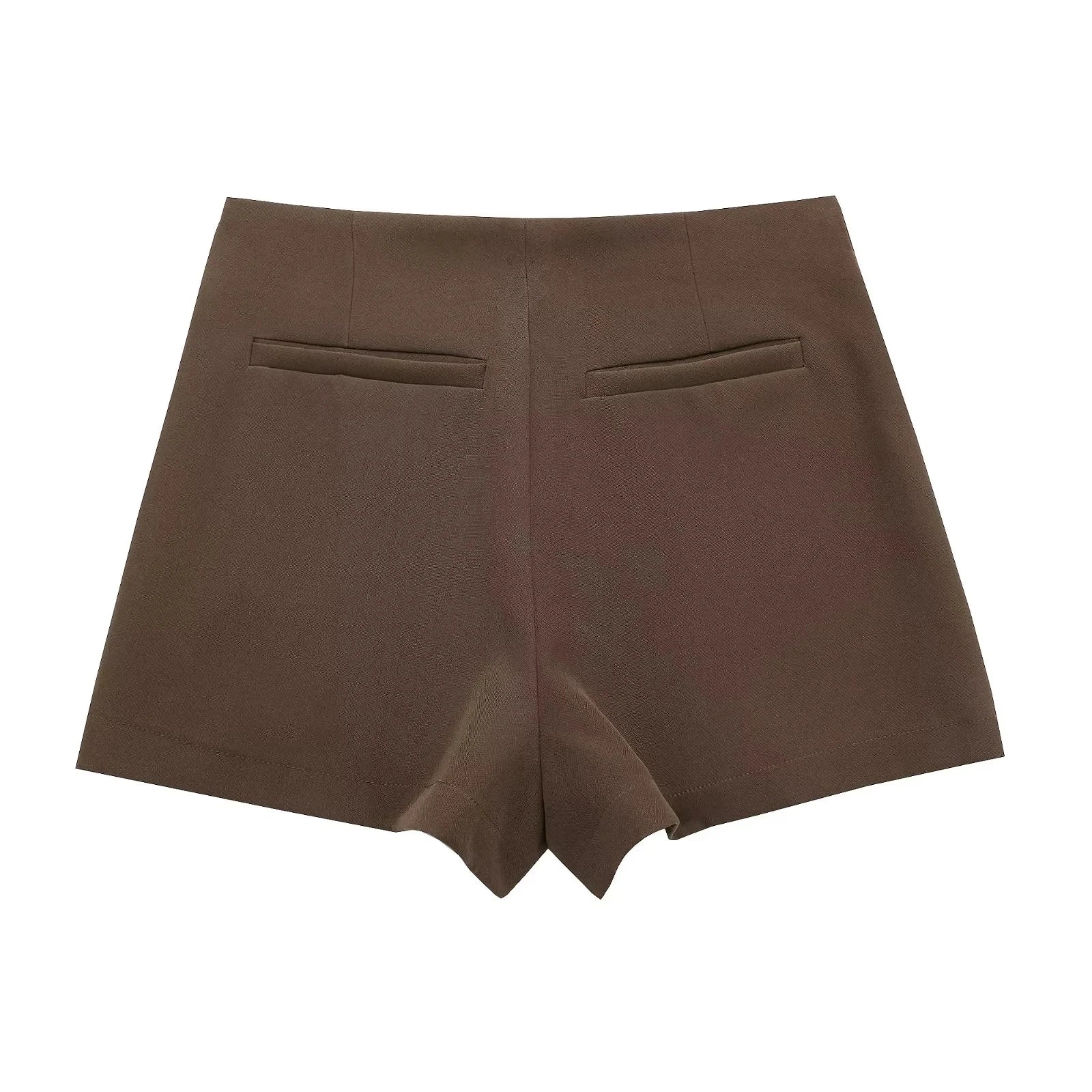 Elegant High Waist Asymmetric Skort - Summer Essential