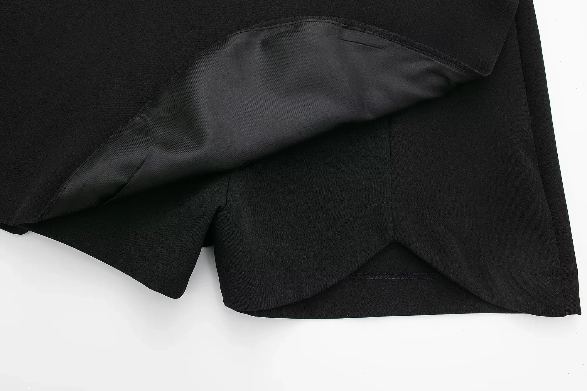Elegant High Waist Asymmetric Skort - Summer Essential