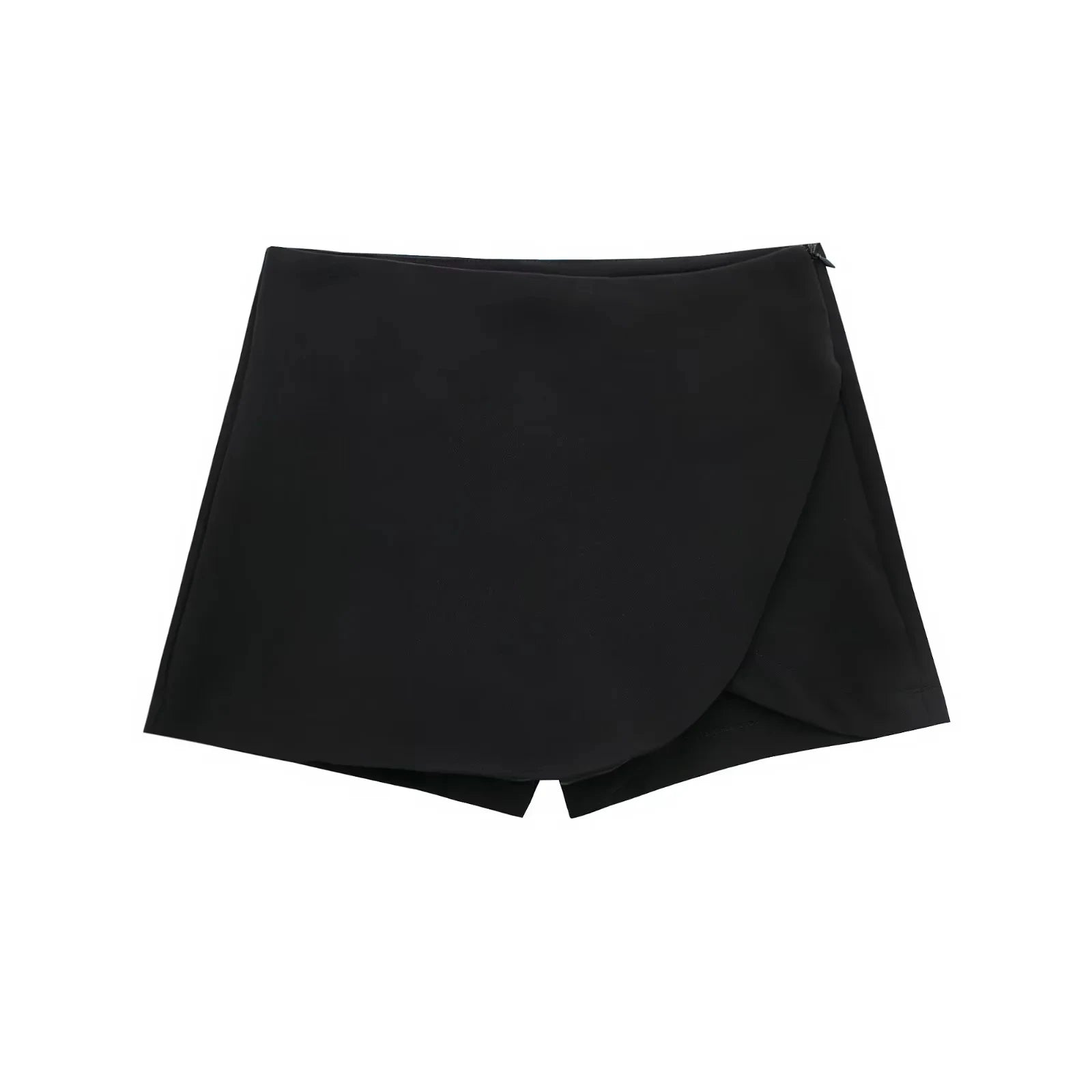 Elegant High Waist Asymmetric Skort - Summer Essential